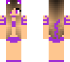 purple kitty girl