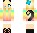 rainbow cat girl