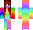 rainbow girl style