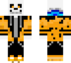 sans orange jacket