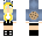 blond cookie girl