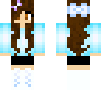 blue girl