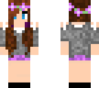 brown hair pig tail girl