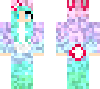 pastel bunny girl