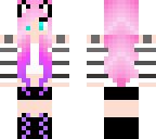 pink and purple ombre girl