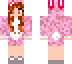 pink bunny girl
