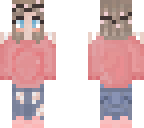 pink sweater
