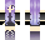 purple and black