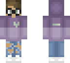 purple sweater