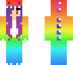 rainbow dino onsie