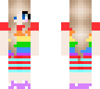 rainbow girl