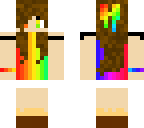 rainbow girl