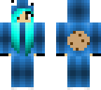 removable cookie monster suit