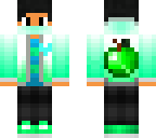 v3 skin with green apple