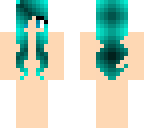 aqua green hair base