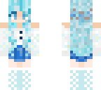 blue girl