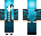 blue girl