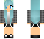 cute blue girl