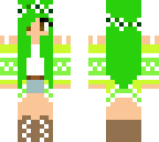 cute green outfit for girls edit