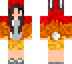 fire bunny girl