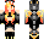 fire dragon girl edit