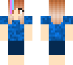 girl with her hair dyed