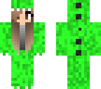 green dino girl
