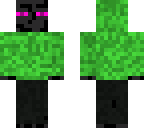 green hoodie enderman