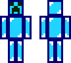 hiny blue creeper
