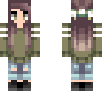 olive green girl