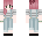 pink overalls
