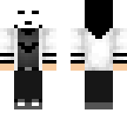 plain white mask