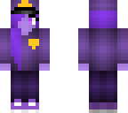 purple girl cute