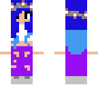 sky blue girl