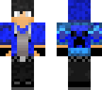 aaron herobrine creeper skin