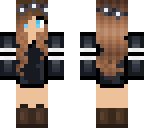 black clothes girl