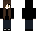 black hoodie girl