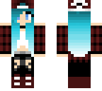 blue hair