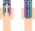 blue n purple hair base