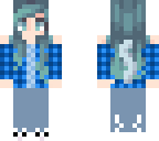 blue pastel neko pjs