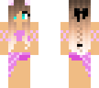 cat girl in a bikini