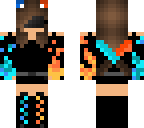 chibi fire and water warrior