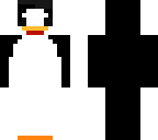 chicken in a penguin costume