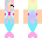 cotton candy mermaid