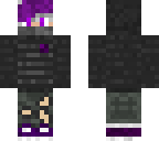 emo boy purple hair