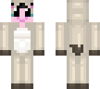 fluffle puff in llama onesie