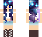 galaxy flower crown