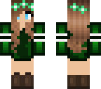 green girl