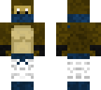 monkey blue mask