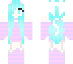 pink and purple cat girl